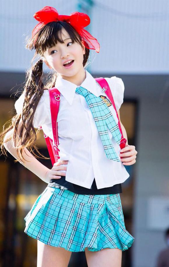 日本小学生女团成员11岁仲村星虹