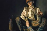 11岁小女孩在人身上作画,作品被国家博物馆收藏
