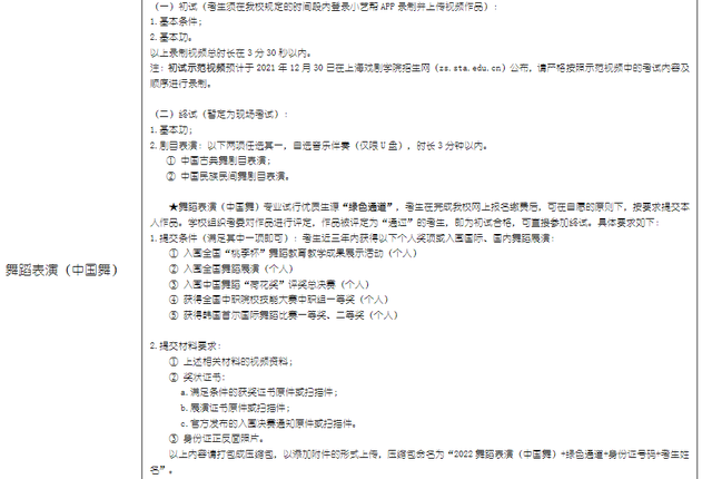 2022年舞蹈艺考生考试内容都有哪些?各院校考试要求汇总! 2022年舞蹈艺考生考试内容都有哪些?各院校考试要求汇总!