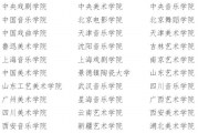 30+18艺术名校2022艺术类专业招生方案汇总